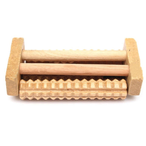 Wood Foot Roller Massager