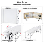 White Relax Table